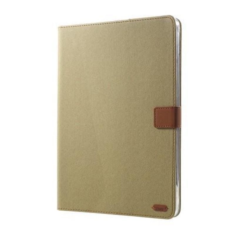 Style PU bőr tok iPad Pro 10.5 készülékhez - khaki színben