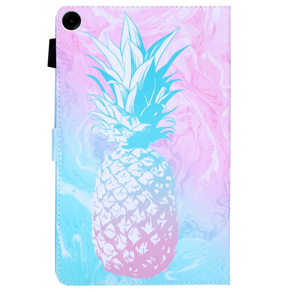 Stílusos, intelligens záró tok Samsung Galaxy Tab A11+/Tab A9+ - ananász 1