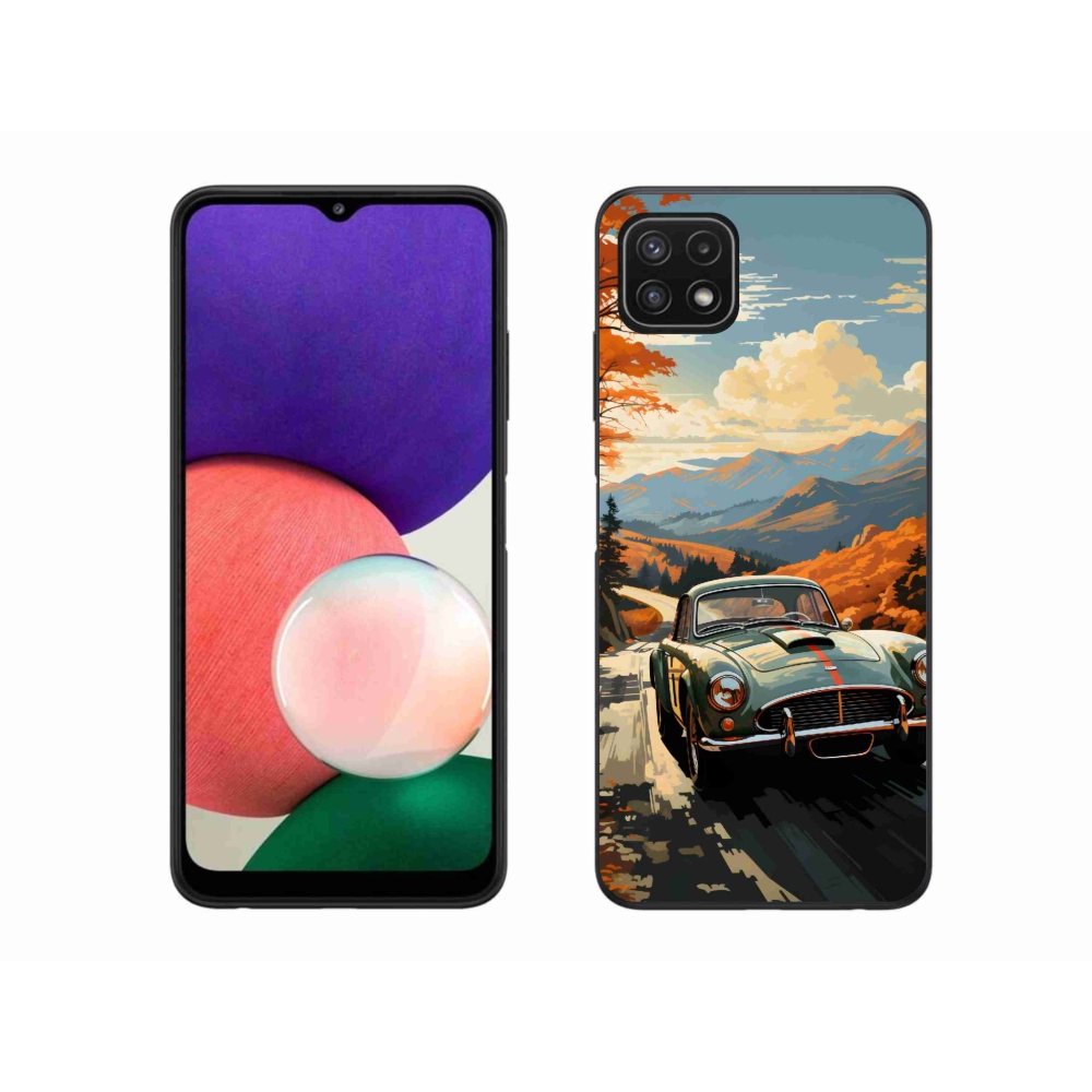 Gél védőburkolat mmCase Samsung Galaxy A22 5G - veterán 1