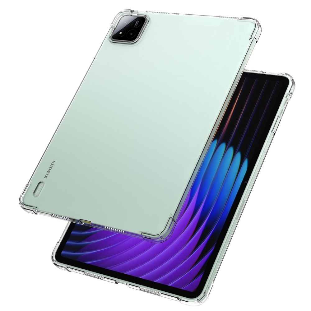 Átlátszó zselés tok megerősített sarkokkal Xiaomi Pad 7/7 Pro készülékhez - átlátszó