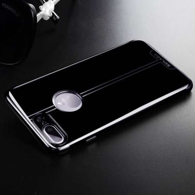 Sulo stílusos zselés tok iPhone 8 Plus és iPhone 7 Plus készülékhez - szürke
