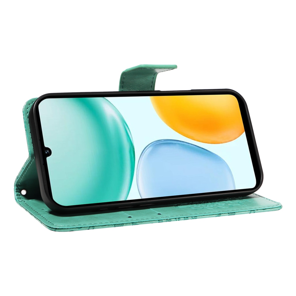 Sunflower könyvtok Honor X5c Plus-hoz - kékeszöld
