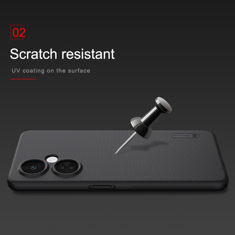 Nillkin Super Frosted Back Cover for OnePlus Nord CE 3 Lite Fekete