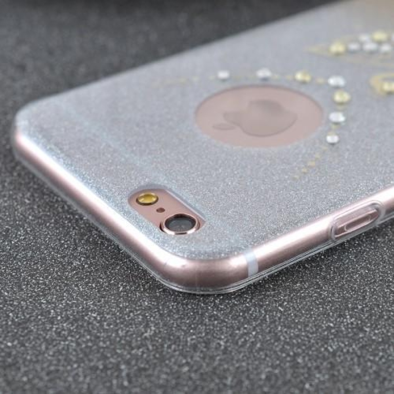 Zselés tok iPhone 6s Plus és 6 Plus készülékhez - arany színben