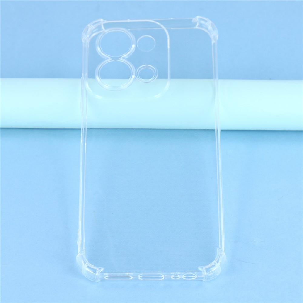 Átlátszó zselés tok megerősített sarkokkal a Xiaomi Redmi 15C 4G/5G (173mm) készülékre