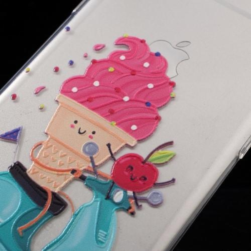 Édes zselés tok iPhone 6s és 6 készülékhez - jégkrém