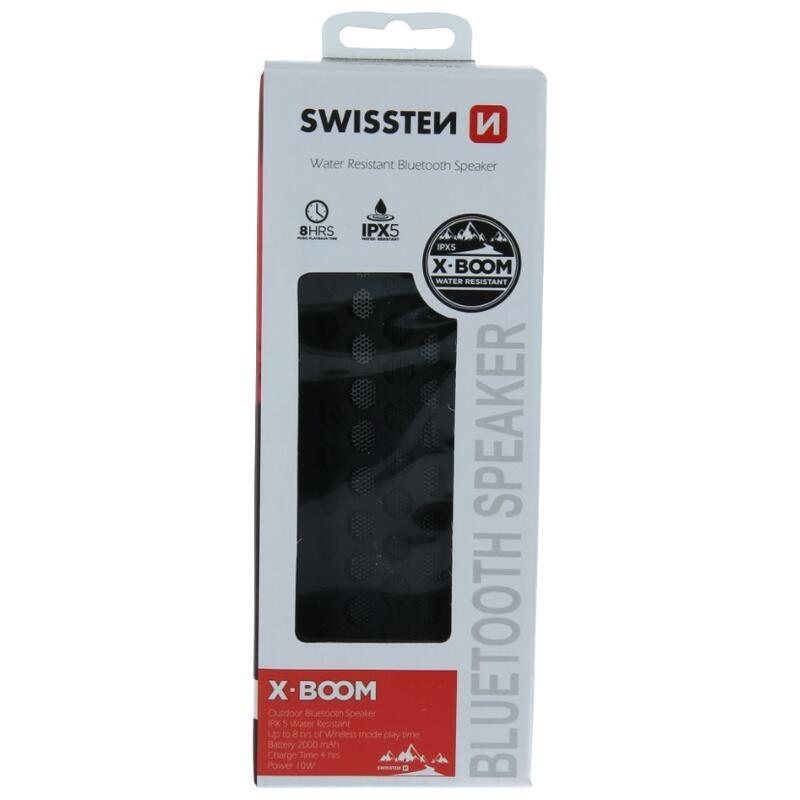 Swissten X-BOOM bluetooth hangszóró - fekete