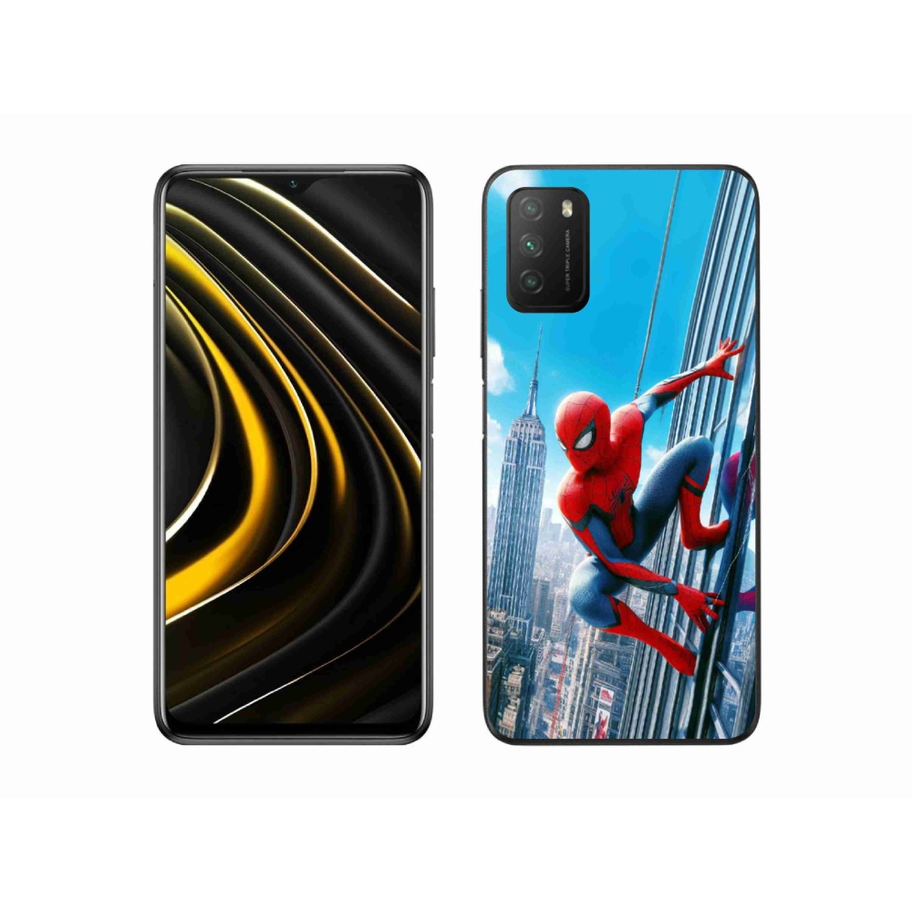 Gél borítás mmCase a Xiaomi Poco M3-hoz - pókember