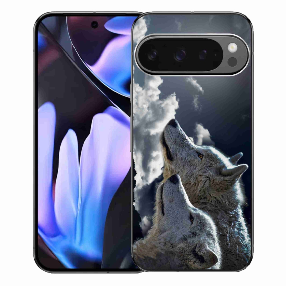 Gél borítás mmCase a Google Pixel 9 Pro XL számára - farkasok