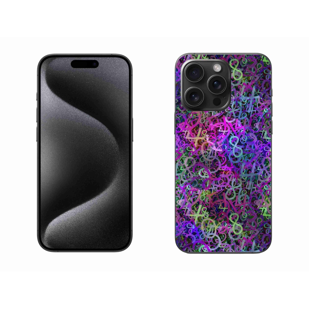 Gél borítás mmCase iPhone 15 Pro Max készülékhez - absztrakt motívum 25
