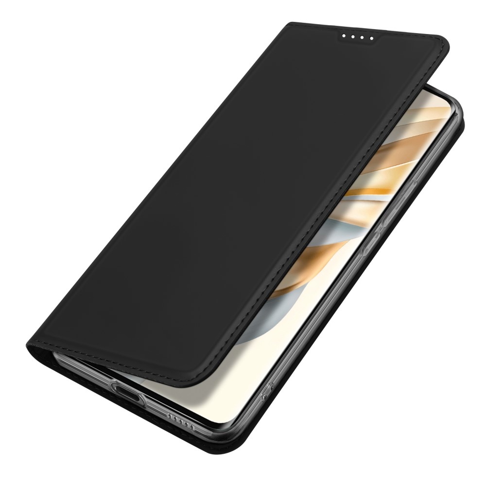 DUX könyvtáska Honor Magic 7 Lite 5G készülékhez - fekete