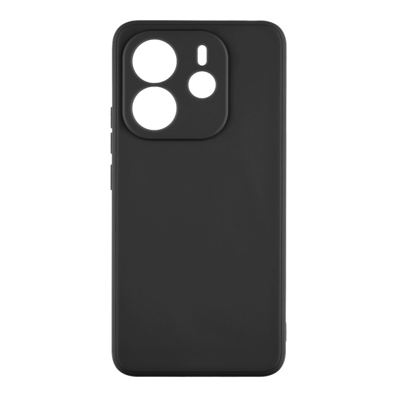 Borító:ME matt TPU borító a Xiaomi Redmi Note 14 4G-hez Fekete