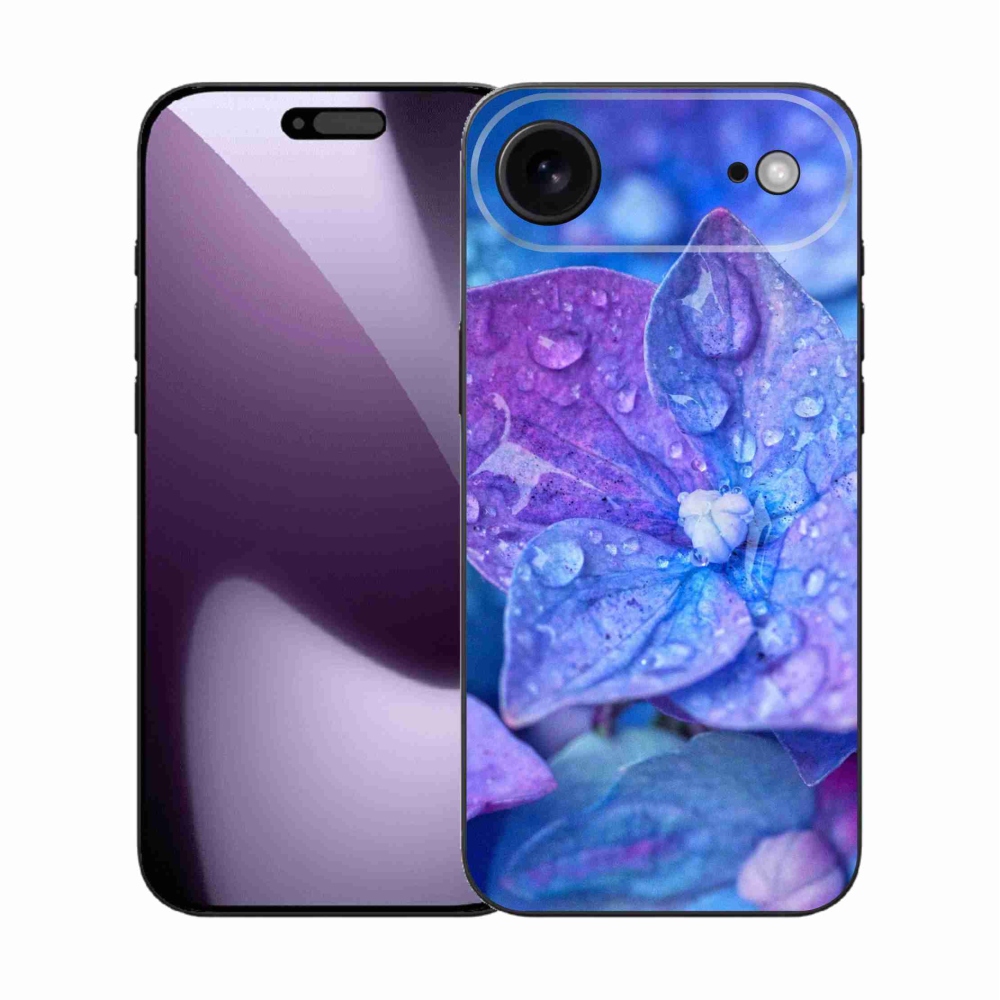 Gél borítás mmCase iPhone 17 Air készülékhez - lila virág
