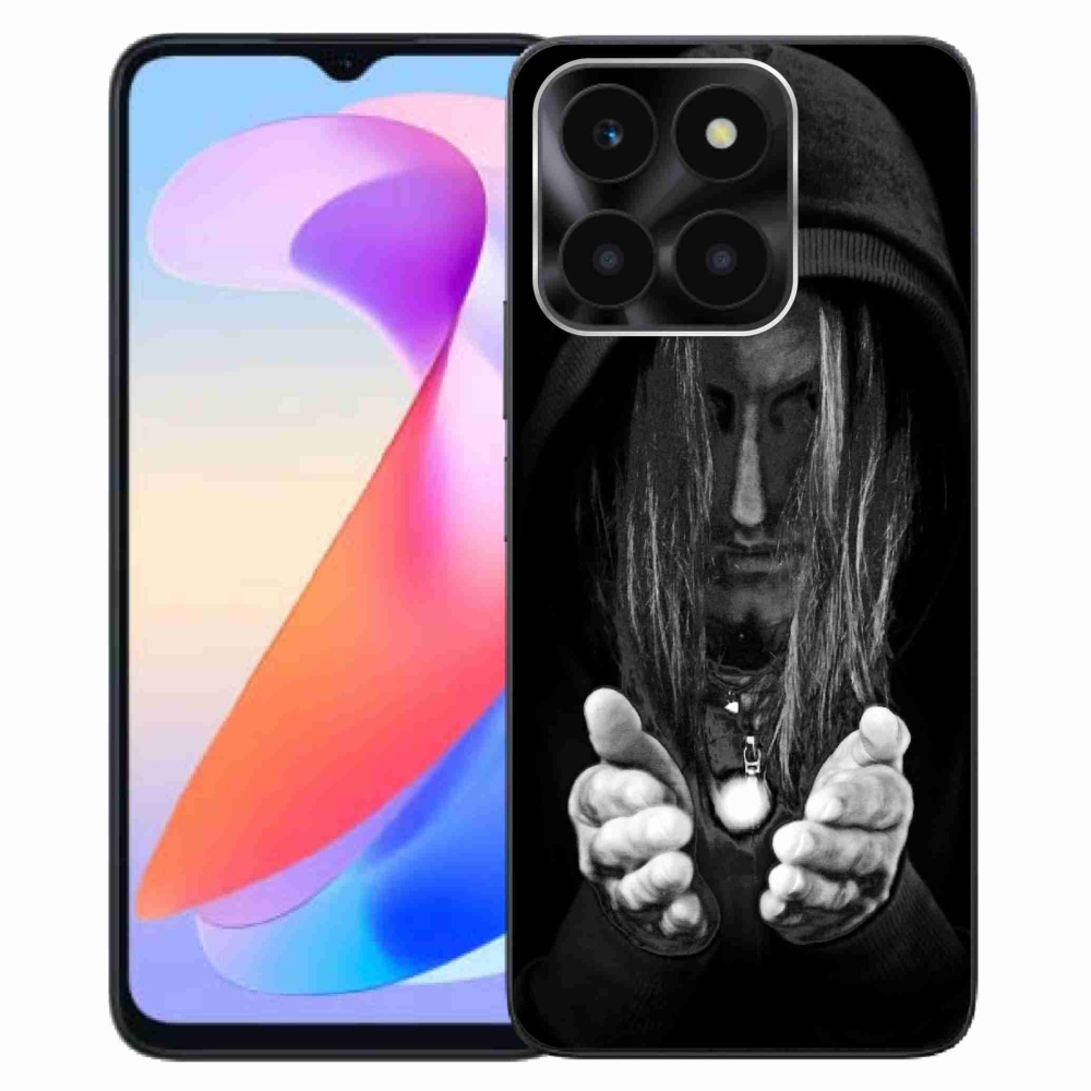Zselés borítás mmCase a Honor X6a számára - titokzatos személy
