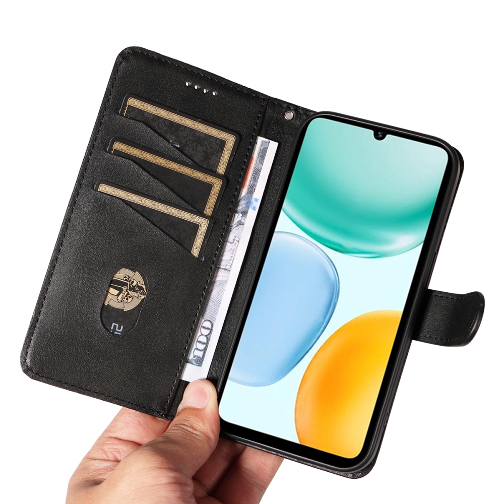 T-alakú tok Honor X5c Plus készülékhez - fekete