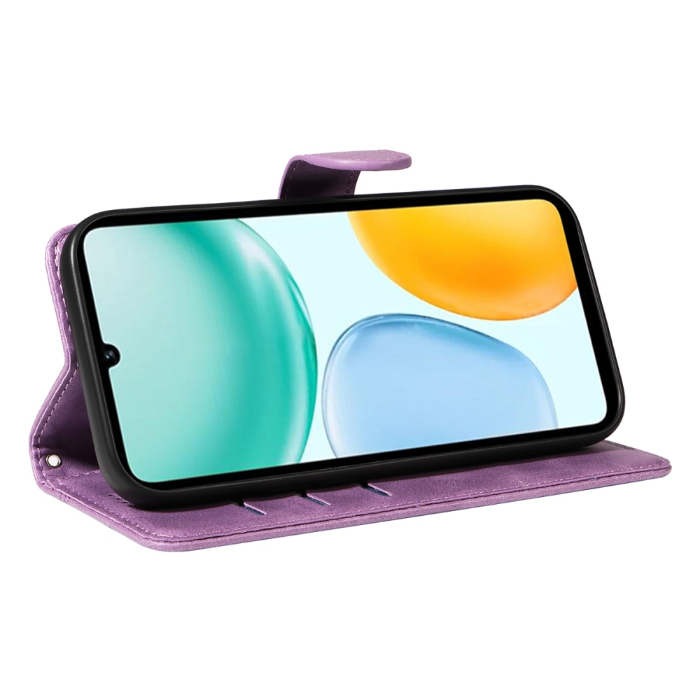 T-alakú tok Honor X5c Plus készülékhez - világoslila