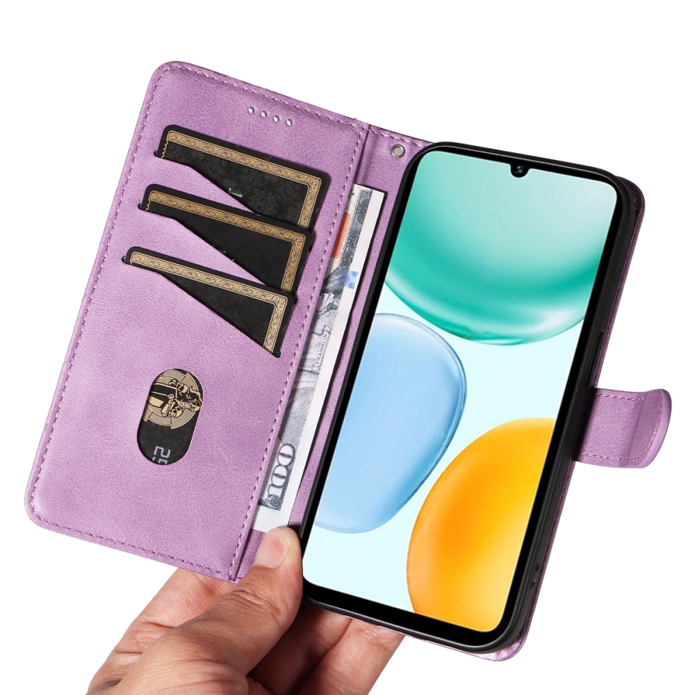 T-alakú tok Honor X5c Plus készülékhez - világoslila