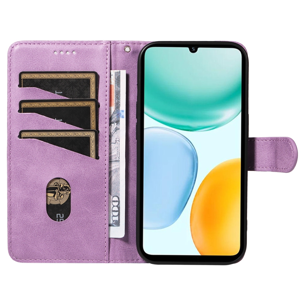 T-alakú tok Honor X5c Plus készülékhez - világoslila