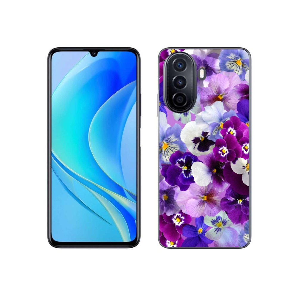 Gél borító mmCase a Huawei Nova Y70 készülékhez - virág 9