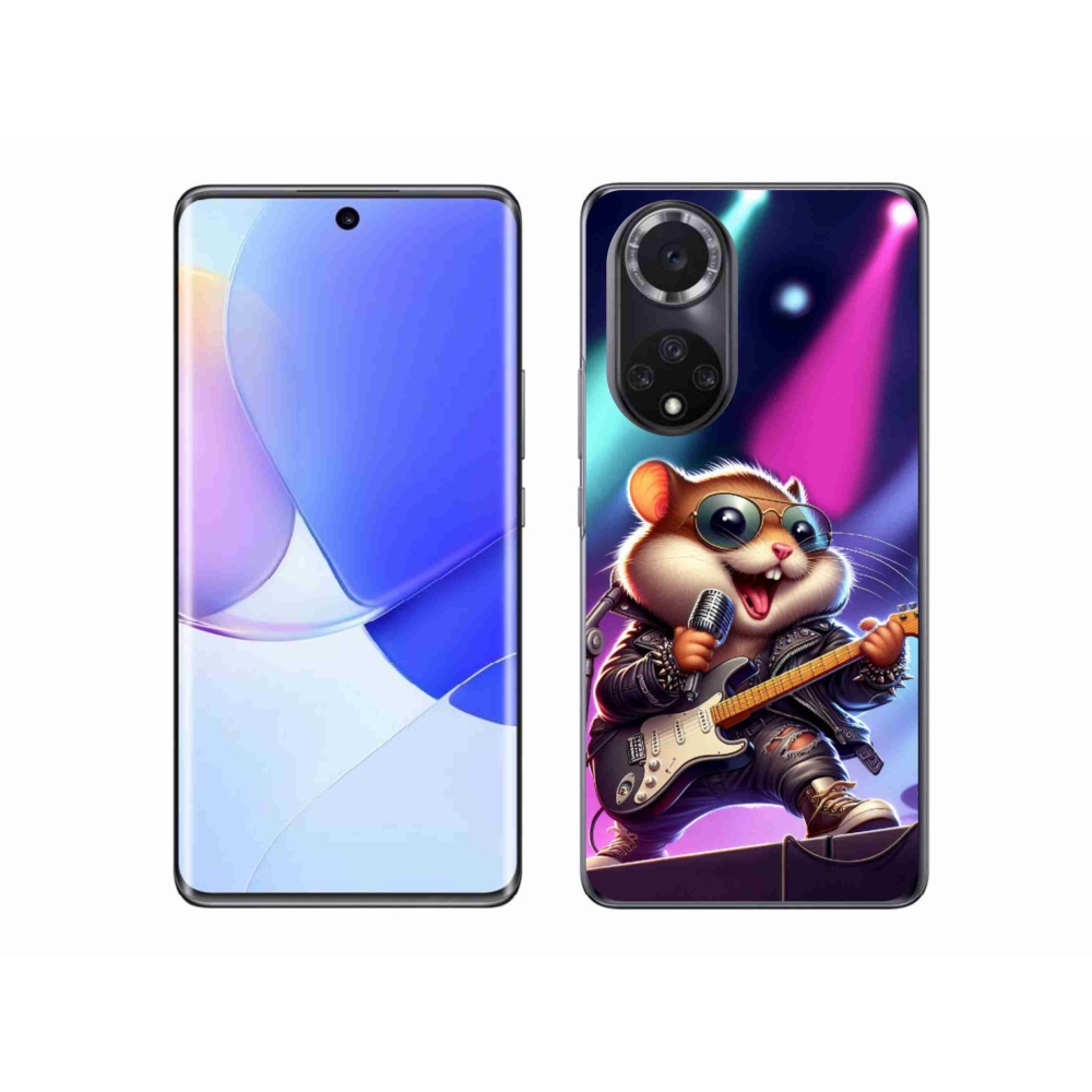 Gél borítás mmCase a Huawei Nova 9-en - hörcsög hintalóval