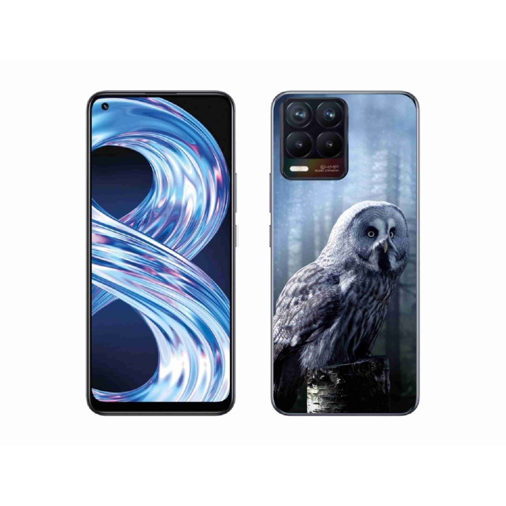 Gél borítás mmCase a Realme 8 Pro-hoz - bagoly