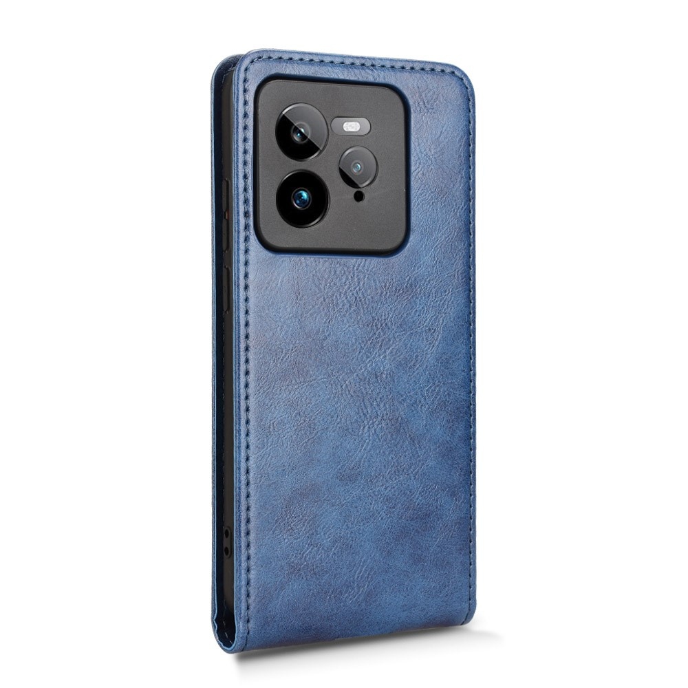 Vert flip tok a Realme GT 7 Pro 5G készülékhez - kék