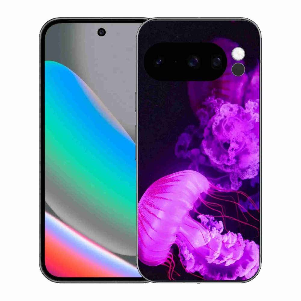 Zselés borítás mmCase a Google Pixel 10 Pro számára - medúza 1