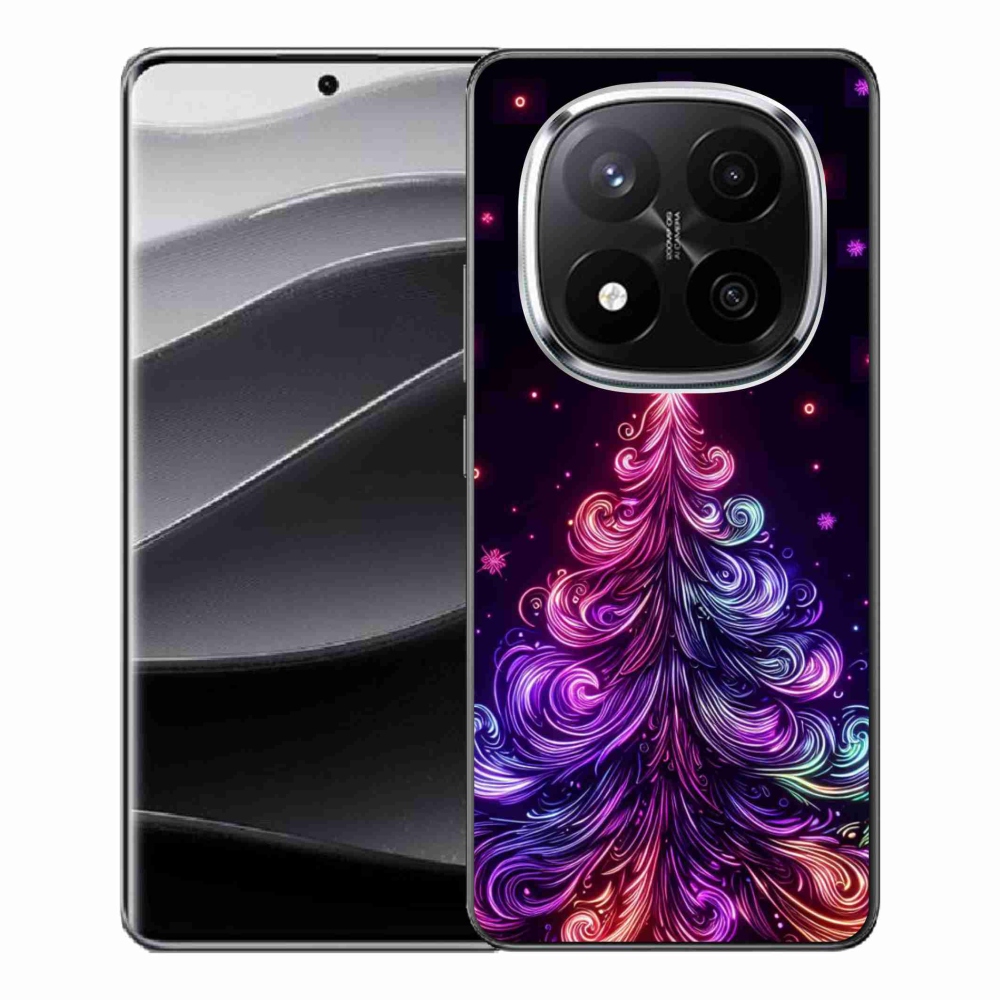 Gél borítás mmCase a Xiaomi Redmi Note 14 Pro+ 5G - neon karácsonyfa 1