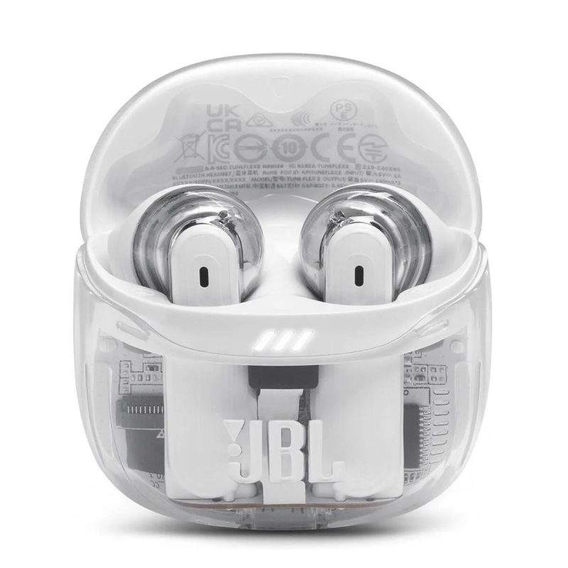 JBL Tune Flex 2 vezeték nélküli fejhallgató Ghost Fehér