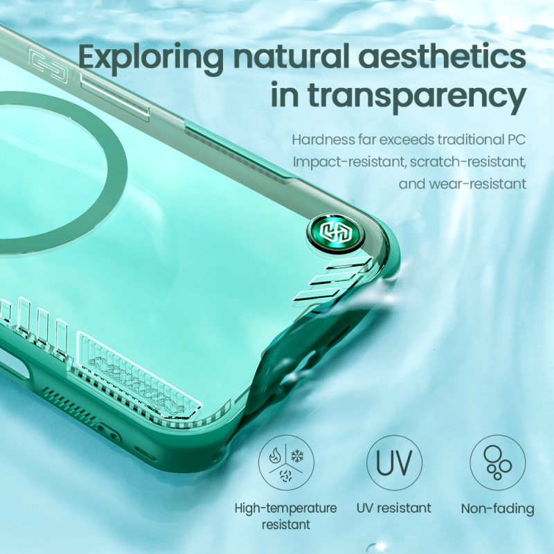 Nillkin Iceblade Prop mágneses borító Apple iPhone 16 Pro készülékhez Fekete