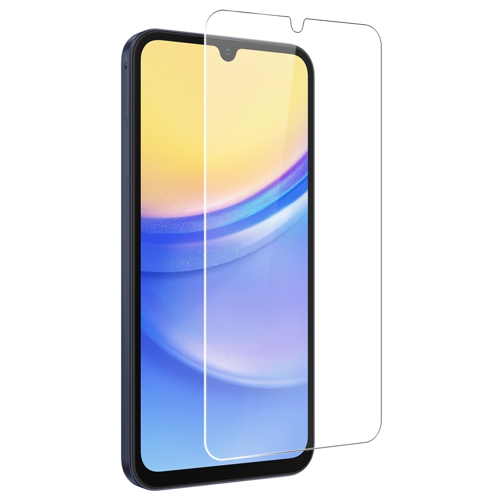 NORTHJO átlátszó zselés tok + edzett üveg Samsung Galaxy A15 4G/5G - átlátszó