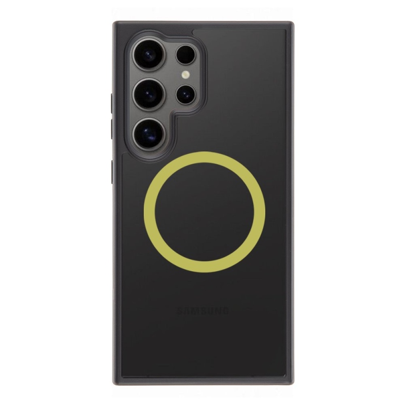 Taktikai MagForce Hyperstealth 2.0 borító a Samsung Galaxy S24 Ultra fekete/sárga számára