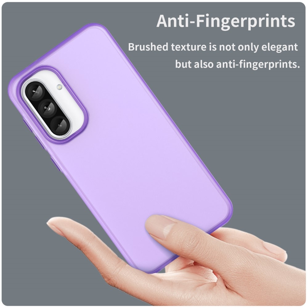 Candys matt zselés tok Samsung Galaxy A36 5G/A56 5G - lila