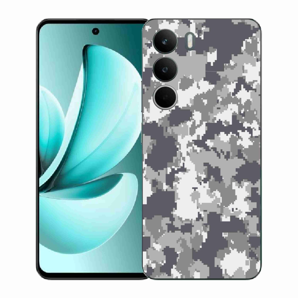 Gél borítás mmCase a Realme C71 készülékhez - álcázó minta 2