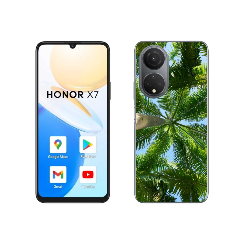 Gél borítás mmCase a Honor X7-hez - pálmafa