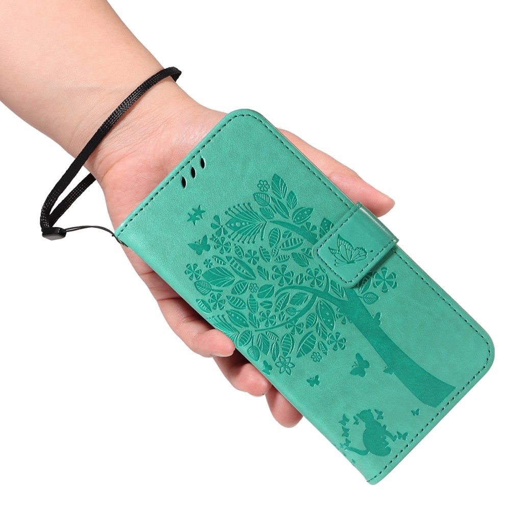Fák könyve tok Xiaomi Redmi A5 (173.45x79.35x8.45mm) - teáskék színben