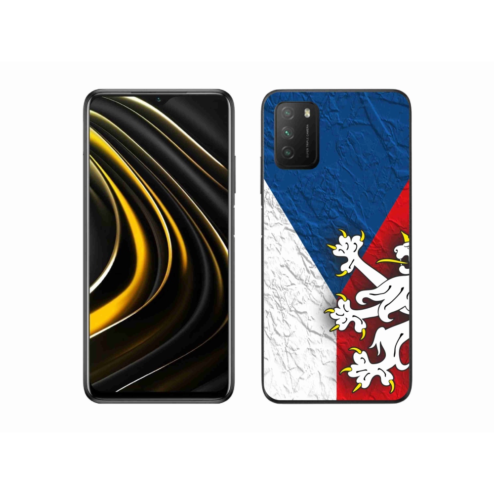 Gél borítás mmCase a Xiaomi Poco M3-hoz - cseh zászló 1
