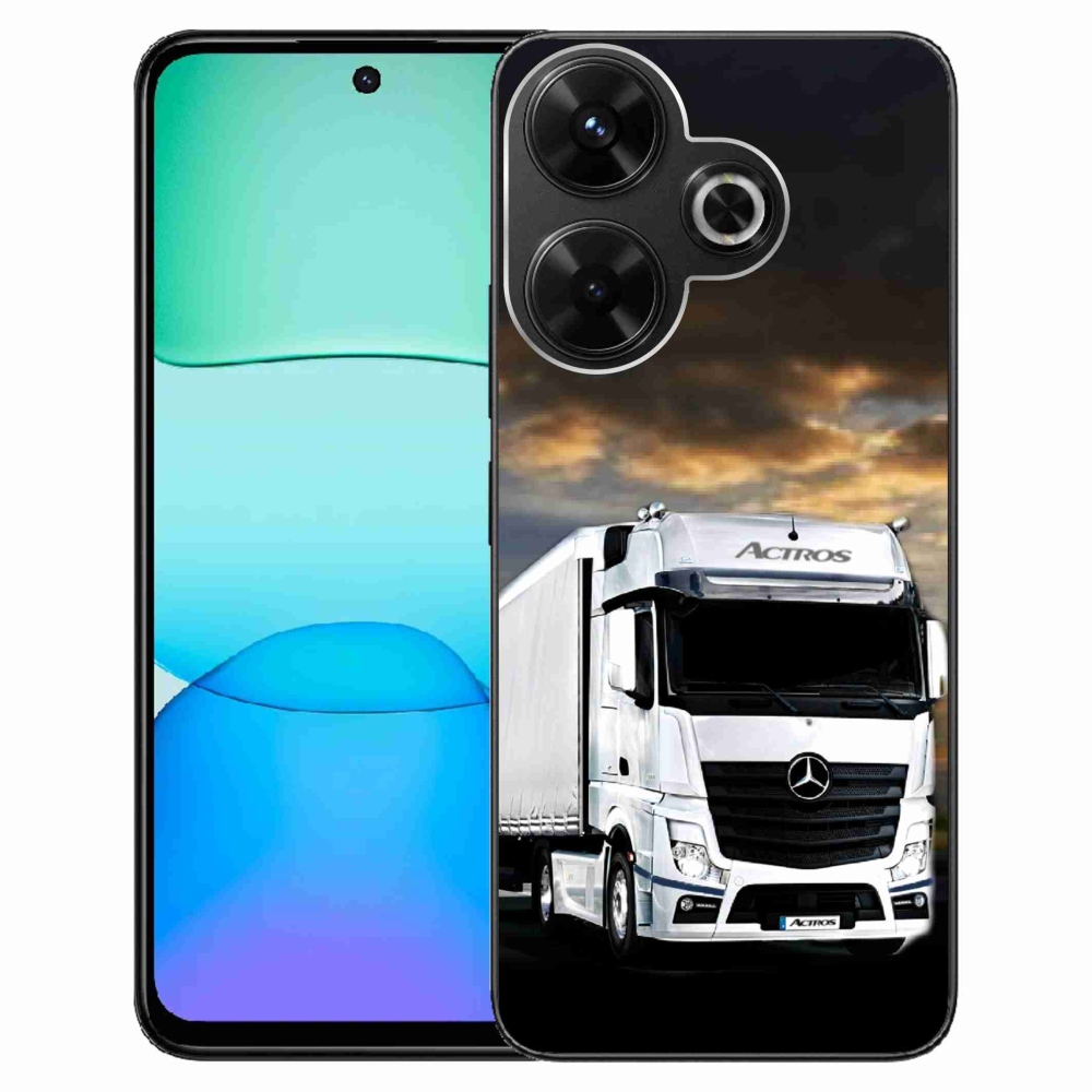 Gél borítás mmCase a Xiaomi Redmi 13 4G/Poco M6 4G - teherautóhoz