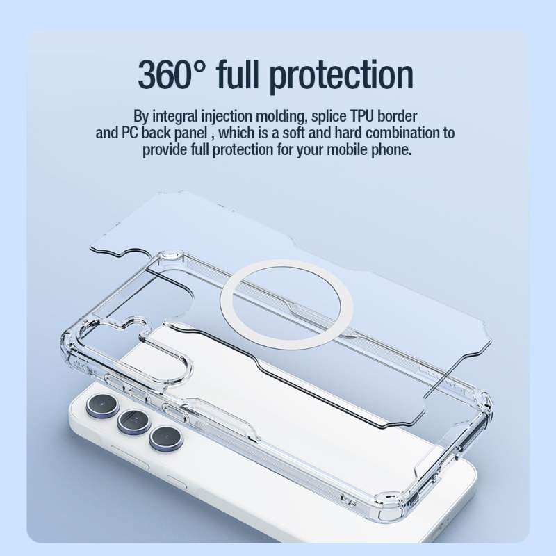 Nillkin Nature TPU PRO mágneses borító Samsung Galaxy A55 5GTransparenthez