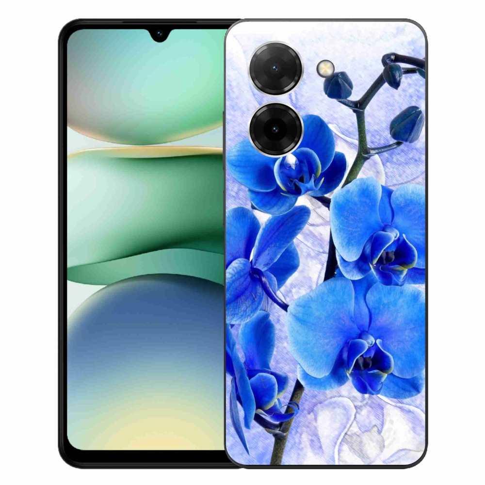 Gél borító mmCase a Xiaomi Redmi A5 (171.7x77.8x8.3mm) - kék virágokhoz