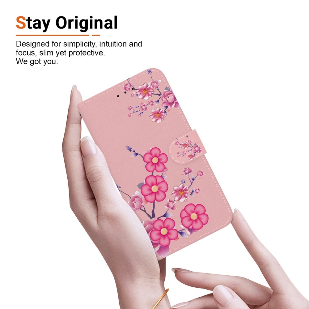 Nyomtatókönyv tok a Xiaomi Redmi Note 14 5G-hez - sakura