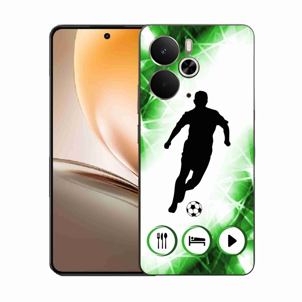Gél borítás mmCase a Realme 14 5G számára - focista
