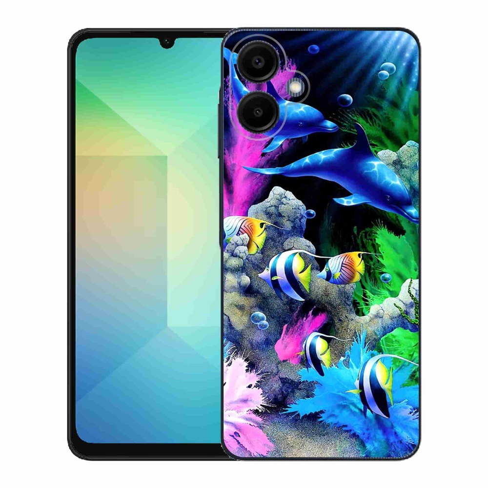 Zselés borítás mmCase Samsung Galaxy A06 4G - tengeri világ