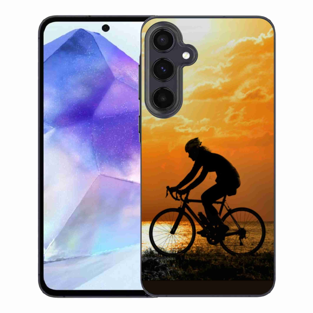 Gél borító mmCase Samsung Galaxy A55 5G - kerékpározás