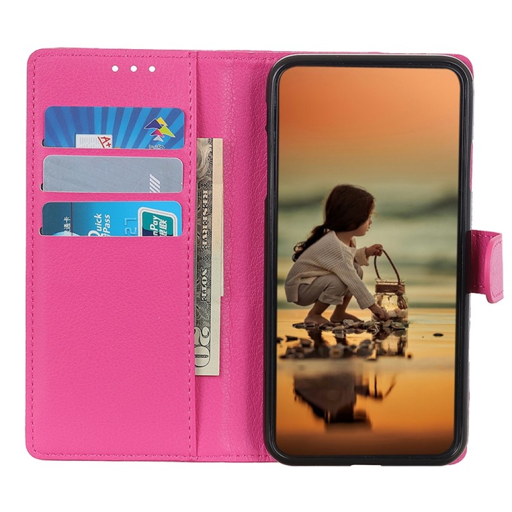 Litchie könyv tok Xiaomi 15 Ultra - rózsa