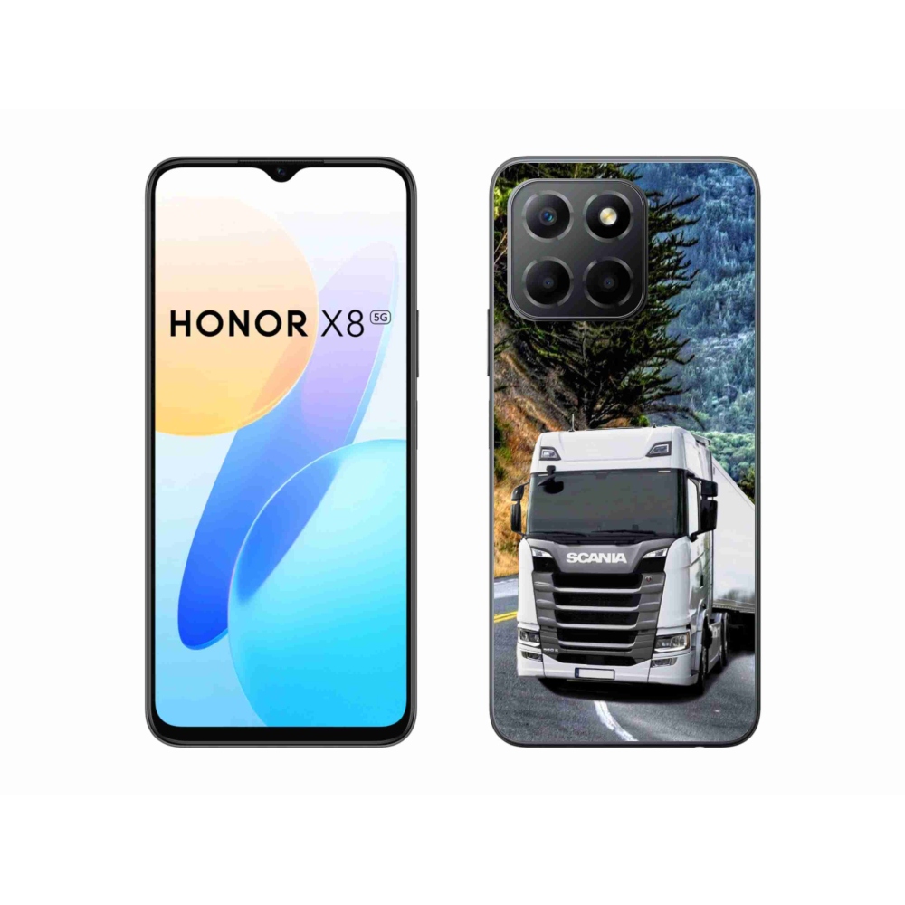 Zselés borítás mmCase a Honor X8 5G készülékhez - teherautó 1