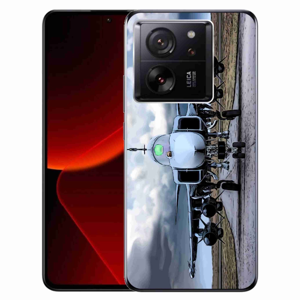 Gél borítás mmCase a Xiaomi 13T/13T Pro számára - katonai repülőgépek
