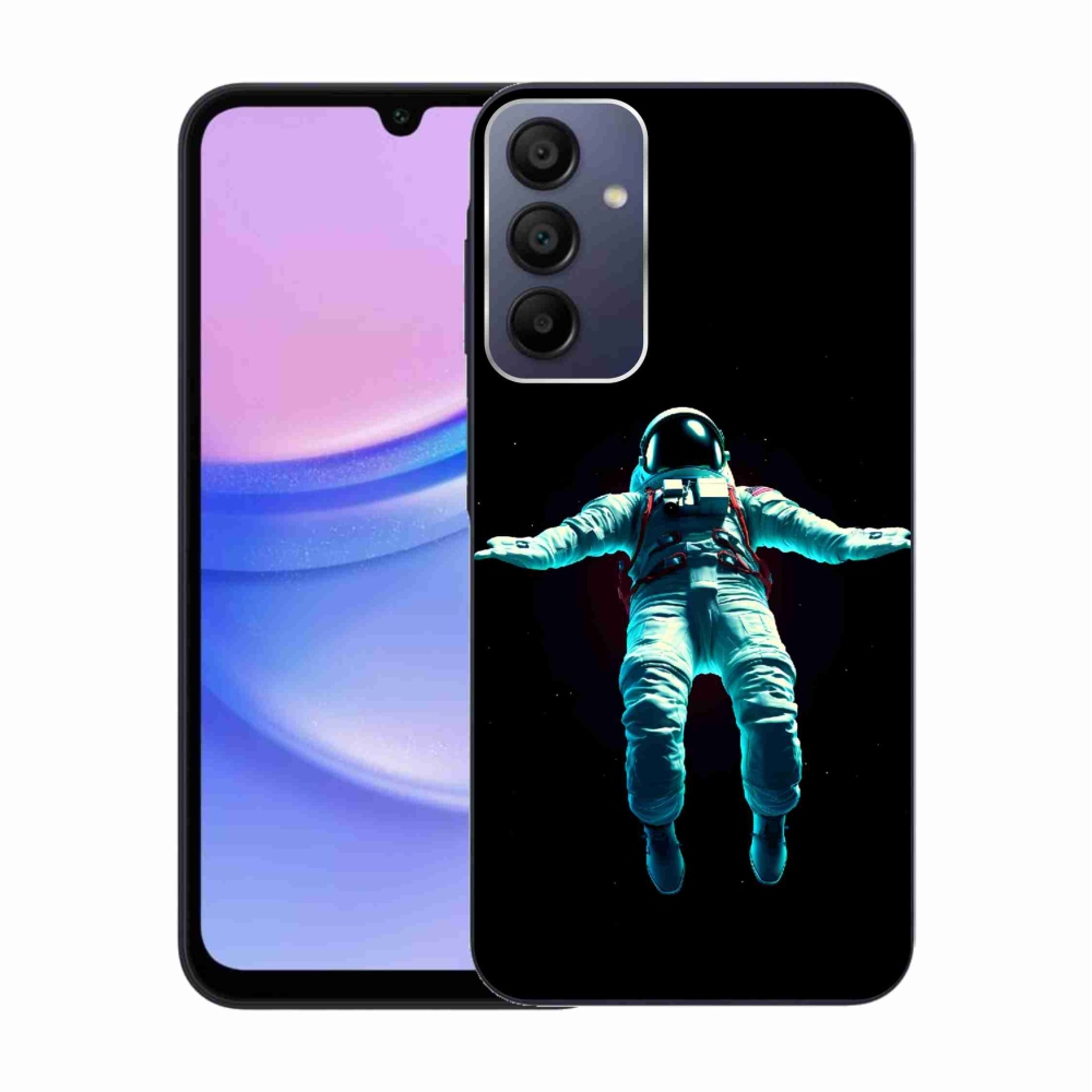 Zselés borítás mmCase Samsung Galaxy A15 4G/5G - űrhajós - Samsung Galaxy A15 4G/5G számára
