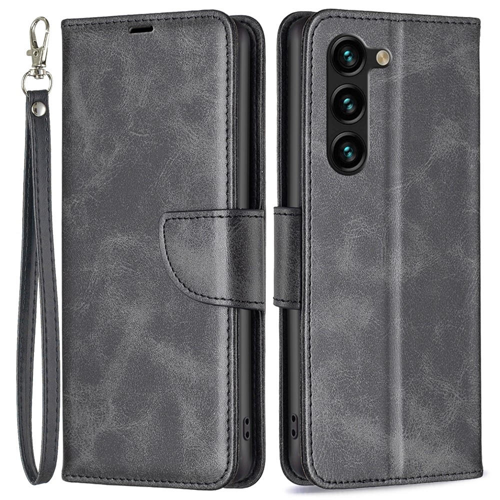 Könyvtáska tok Samsung Galaxy S25+ készülékhez - fekete