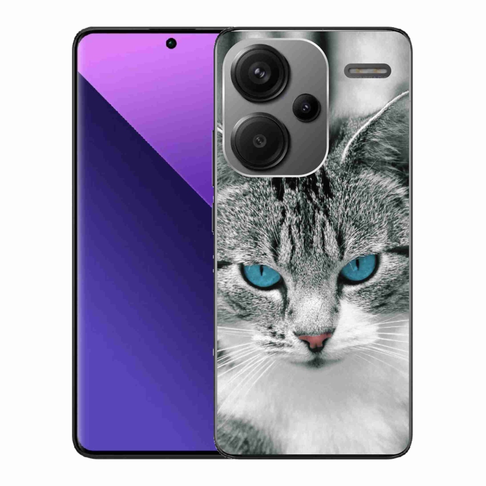 Gél borítás mmCase a Xiaomi Redmi Note 13 Pro+ 5G számára - cat view 1